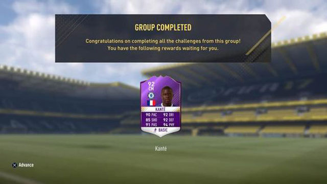 FIFA 17-purple Kante card